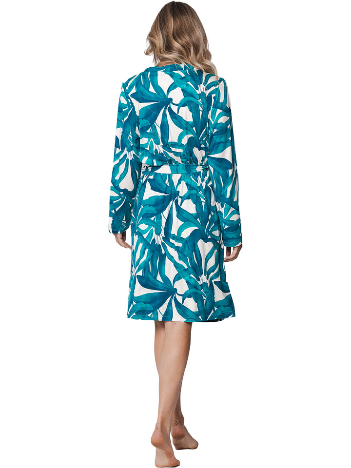 Premium Kimono Emerald Oasis