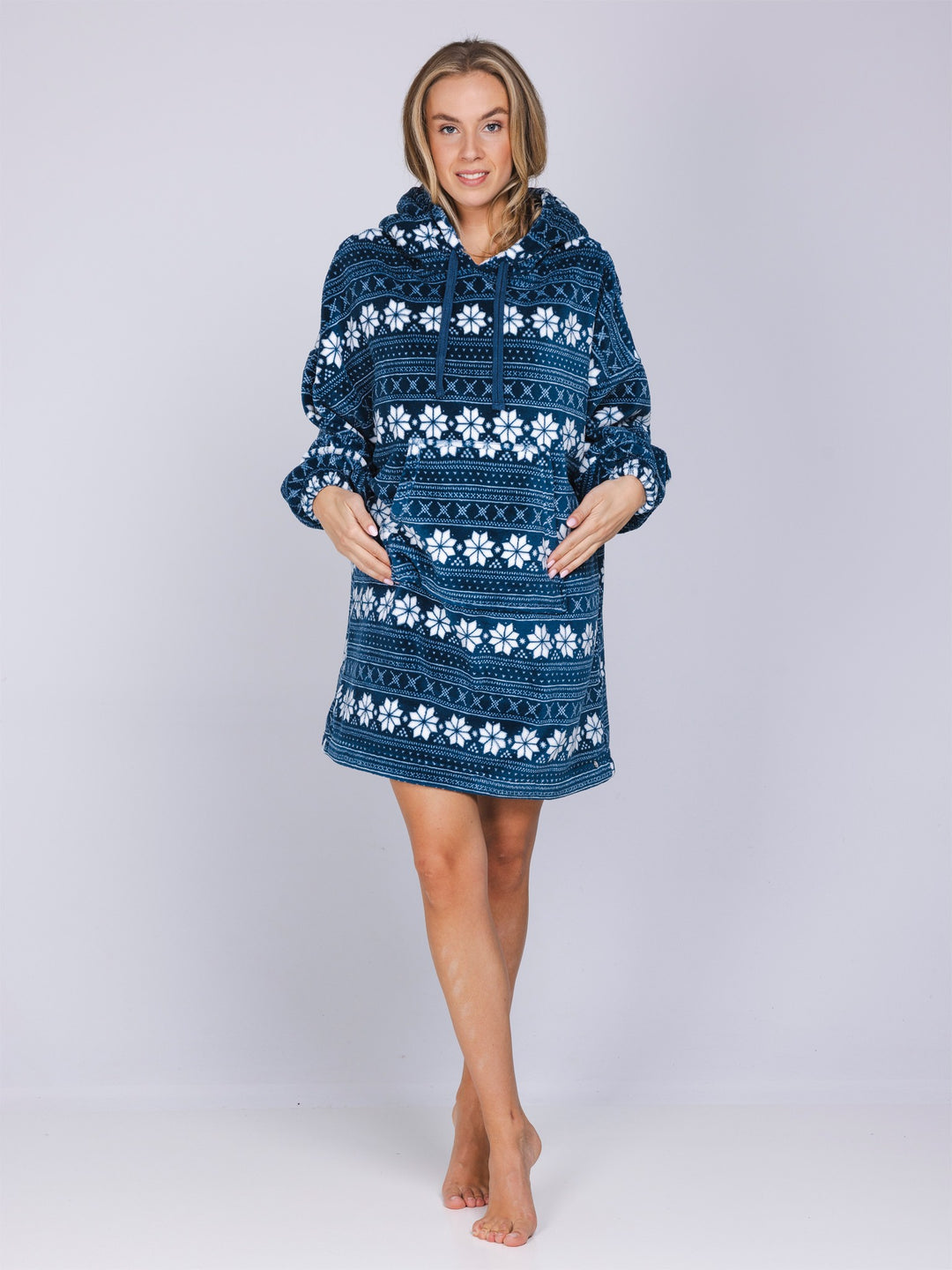 MyRebelle Snuggle hoodie Snowy Sparkles