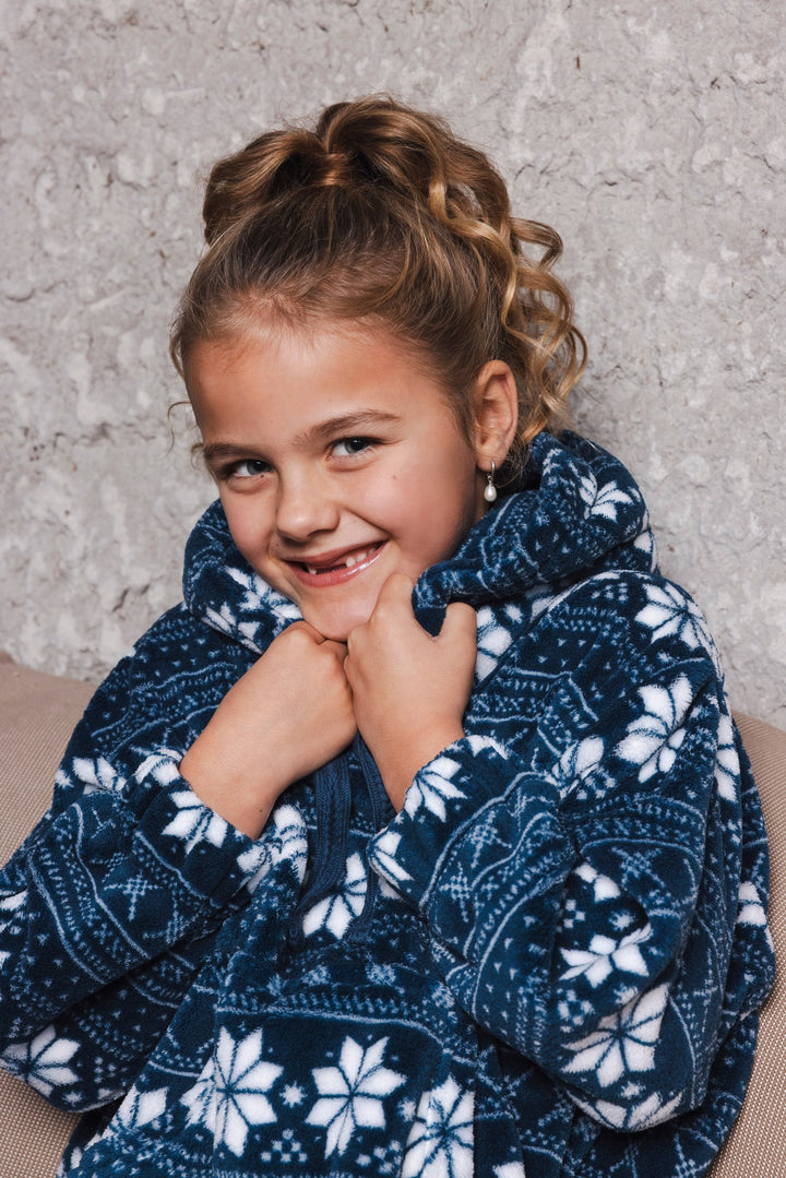 MyRebelle Snuggle hoodie Snowy Sparkles