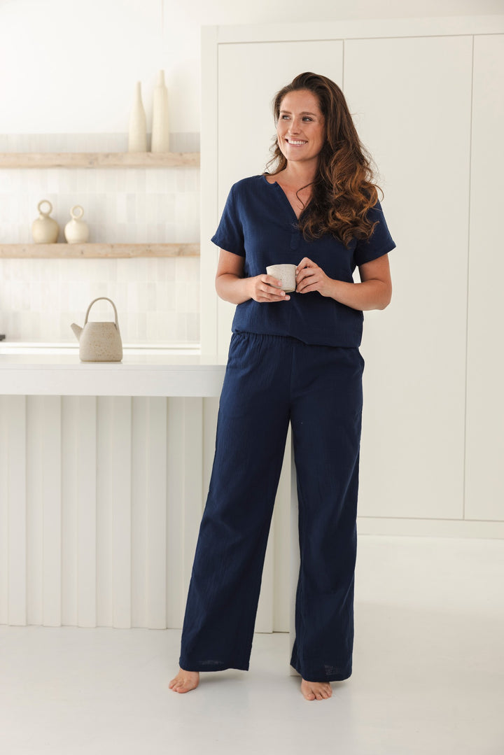 Premium Huispak Indigo Flow