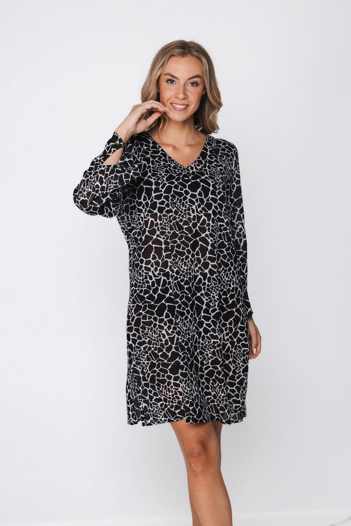 Jurk Noir Safari