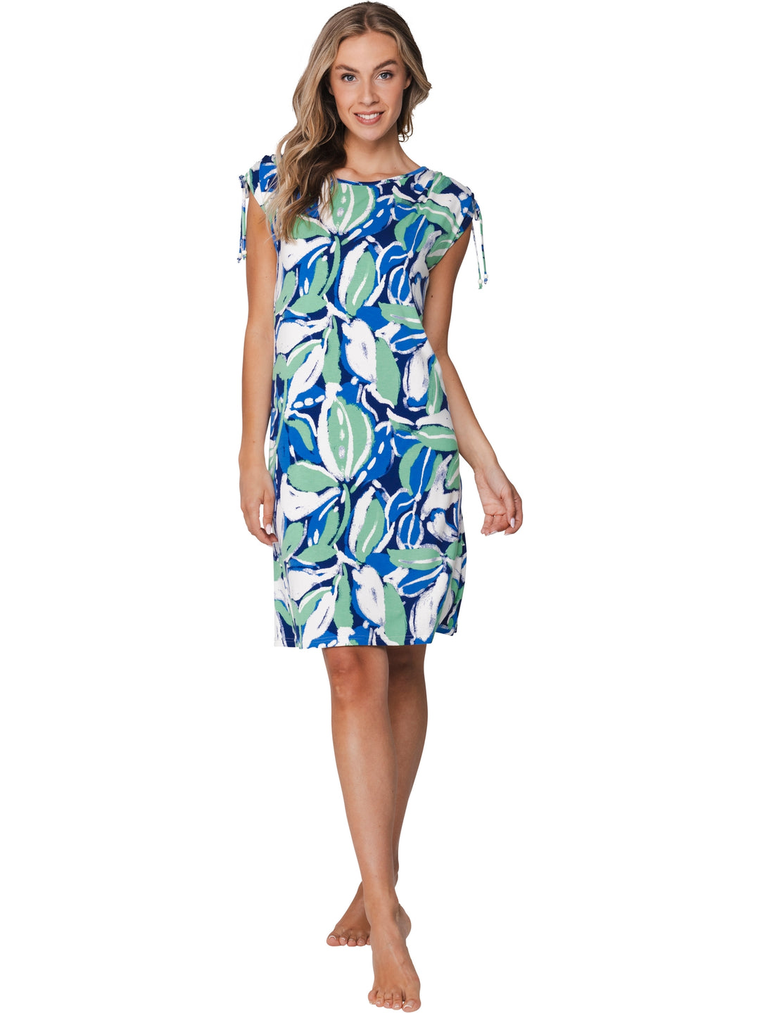 Jurk Aqua Flora