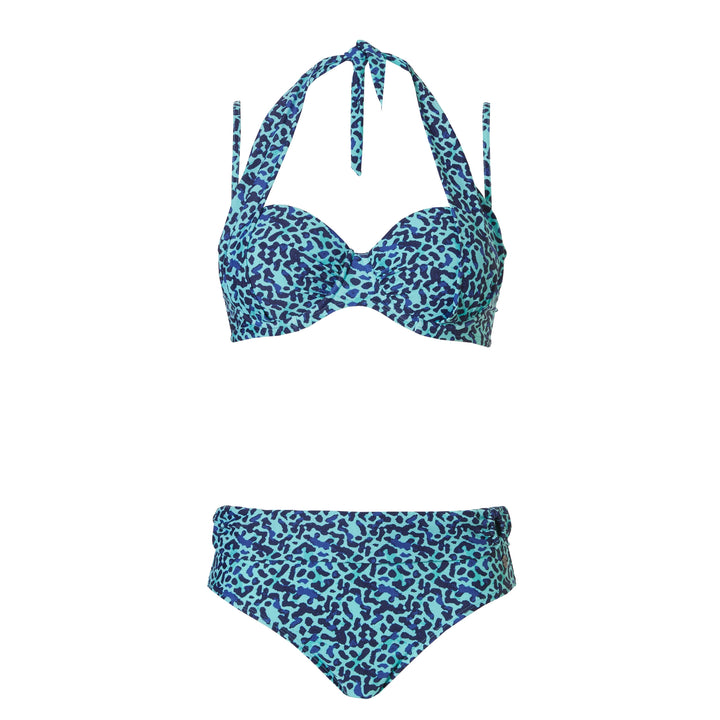 Pastunette bikini aqua leopard